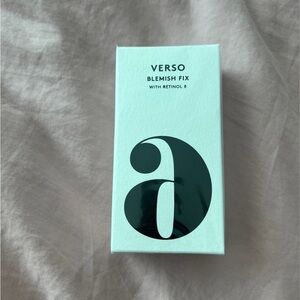 New verso blemish fix clarifying gel